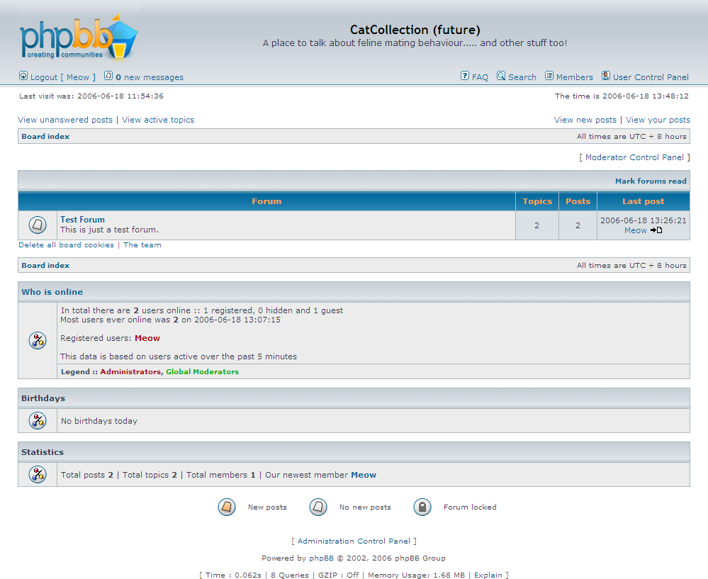Captura de phpBB