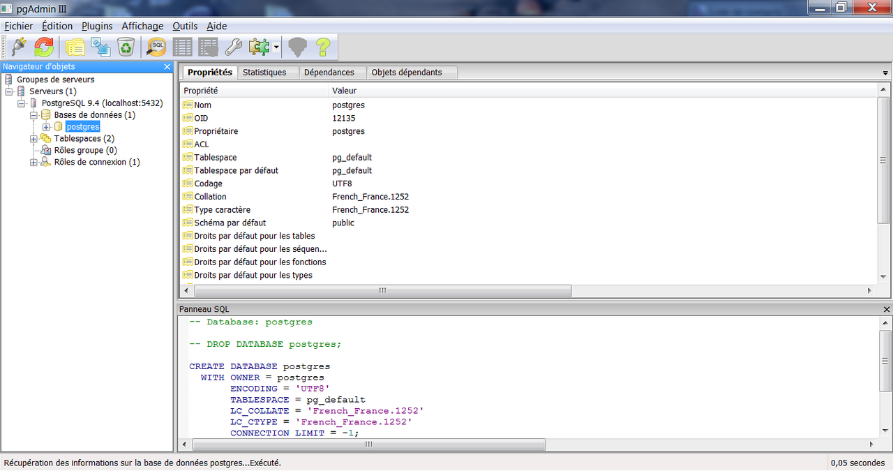 Captura de PostgreSQL