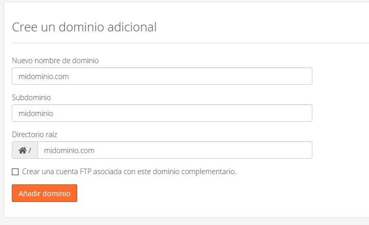 Como Añadir Un Dominio Y Subdominio A Tu Hosting - CPanel | Conexcol ...