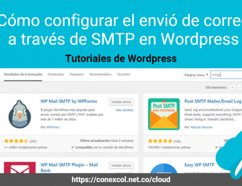 Cómo configurar el envió de correo a través de SMTP en WordPress